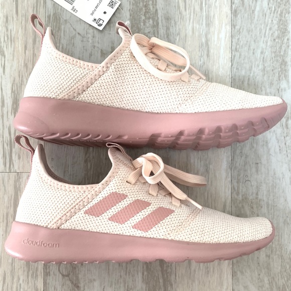adidas Shoes - Adidas Pink Cloudfoam Pure Sneakers